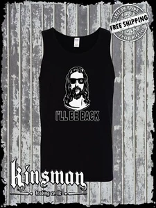 Camiseta sin mangas I'll Be Back Jesus - Dios Cristiano/Fe Católica - Imagen 1 de 1