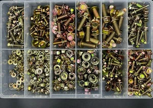 NUT & BOLT KIT 500pc SUIT HONDA,CIVIC,INTEGRA,ACCORD,PRELUDE,S2000,JAZZ,CRV,RACE - Picture 1 of 7