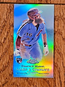 2022 Topps Allen and Ginter Chrome Mini Design Variations #RDV3 Brandon Marsh - Picture 1 of 6
