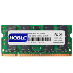 4GB 8GB PC2-6400 DDR2-800 200pin 1.8V SODIMM for HP Pavilion Notebook DV7-2170US - Picture 1 of 6