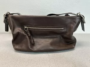 Brown Leather COACH purse - Picture 1 of 6