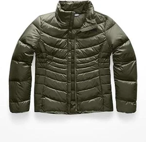 THE NORTH FACE WOMEN'S ACONCAGUA DOWN INSULATED JACKET II sz L GREEN NF0A3JRM21L - Picture 1 of 6