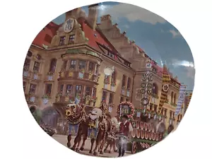 HB Hofbrauhaus German Picture Disc Postcard Munich 45 RPM Record - Imagen 1 de 8