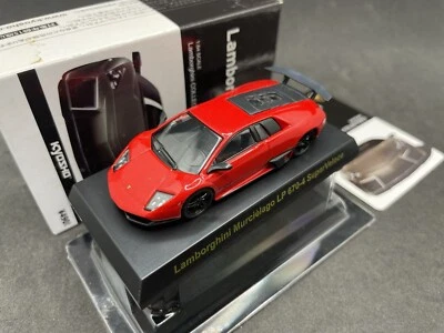 Kyosho 1/64 Lamborghini 3 Murcielago Superveloce LP 670-4 diecast model car 44C2 - Image 1 of 4