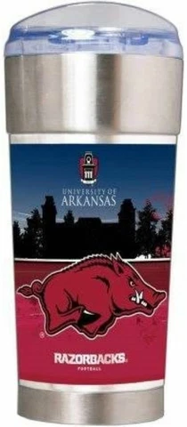 NCAA 24 oz Vacuum Insulated Stainless Steel Tumbler Cover