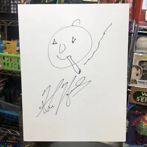 Ken Howard Emmy/Tony Winning Actor Signed Sketch Drawing - Picture 1 of 7