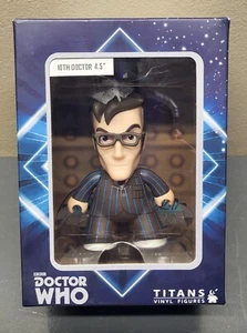 Nerd Block Excl - Titans Vinyl Figure - BBC Doctor Who - 10th Doctor 4.5" - Offr - Picture 1 of 6
