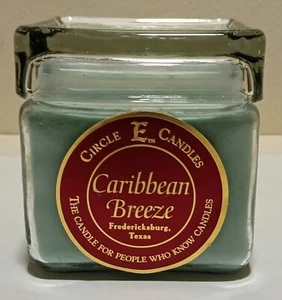 28oz Circle E Caribbean Breeze Candle 2 Wicks - Picture 1 of 2