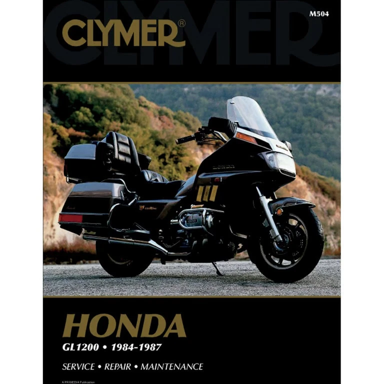 Clymer M504 1984-1987 Honda GL1200 Gold Wing Repair Service Maintenance CM504 - Image 1 of 4