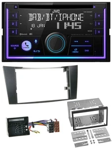 JVC MP3 USB 2DIN DAB Bluetooth CD Autoradio für Mercedes E-Klasse W211 02-09 - Bild 1 von 9