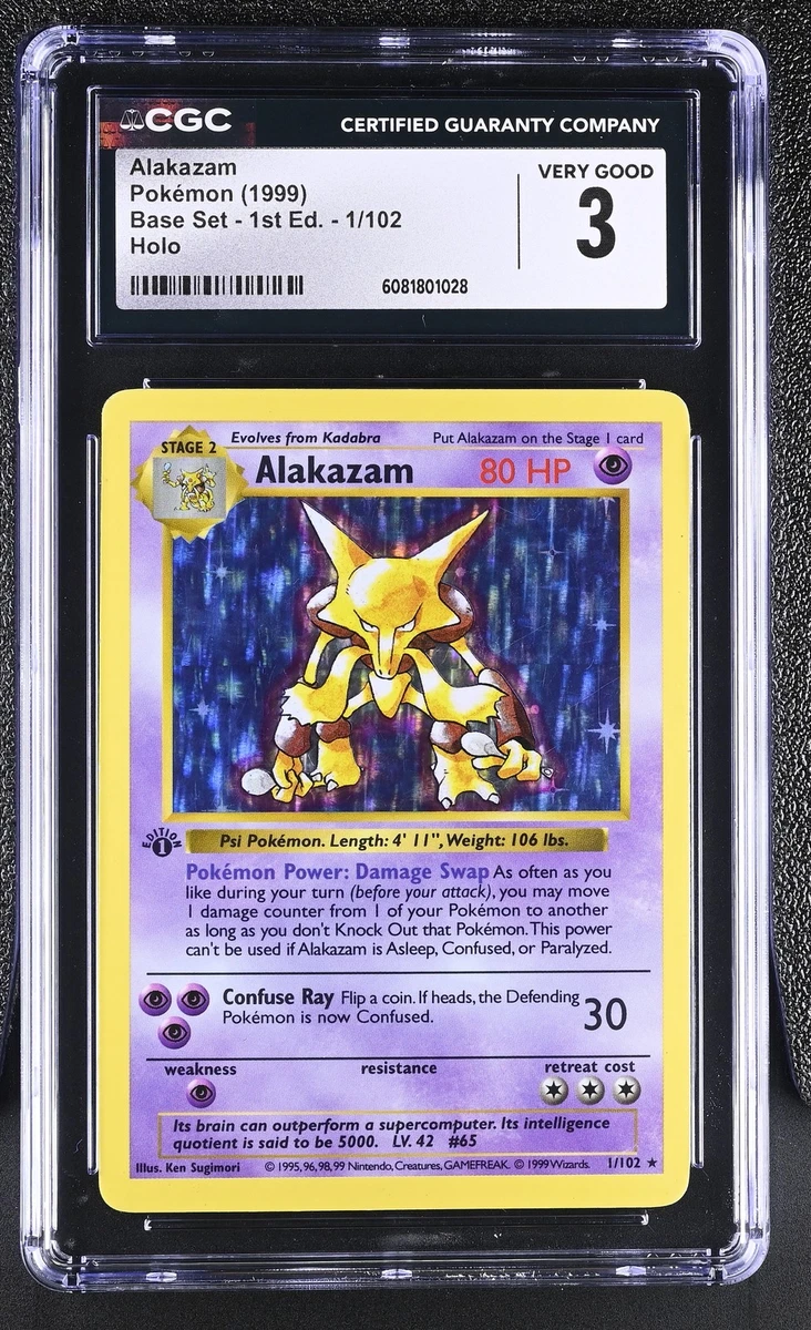 Pokémon TCG Individual Trading Card Games Base Set English 1st