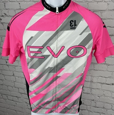 Велосипедная майка на молнии Vie 13 Kcustom Apparel Pink Evo размер средний M - Изображение 1 из 4