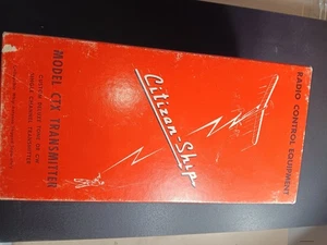 VINTAGE CITIZEN-SHIP CTX RADIO TRANSMITTER - Picture 1 of 5