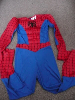 BNNT H&M SPIDERMAN DISFRAZ CONJUNTO 8 - 10 AÑOS SOMBRERO DE SUPERHÉROE Y TODO EN UNO Foto 1 de 4
