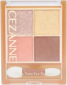 CEZANNE Beige Tone Eyeshadow 4.3g 04 Mimosa Beige Unscented - Picture 1 of 7