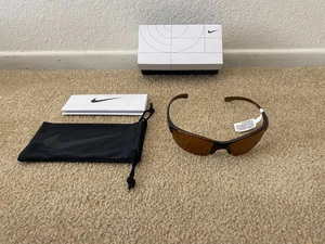 Brown Nike Skylon IF2485X-223 Sport Polarized Lenses Sunglasses New w/Tags Box - Picture 1 of 11