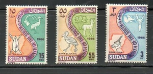 UDAN, 1966, BIRD, ANIMALS ,3v.MNH - Picture 1 of 1