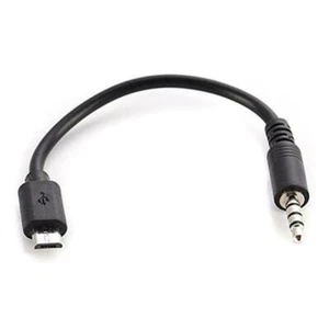 Cavo audio stereo USB Micro B a 3,5 mm maschio per Android γε ωγ Q7N8 X4Z3 B7M4 - Zdjęcie 1 z 11