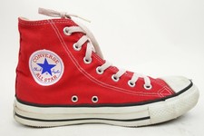 red leather high top converse