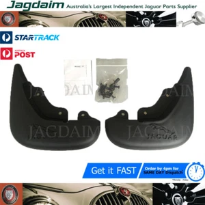 New Jaguar S-Type Front Mudflaps Rare XR853820 - Picture 1 of 2