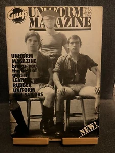 Guys in Uniform - Issue 01 - 1977 Vintage Gay Magazine - Picture 1 of 1