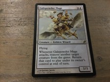 Galepowder Mage White Kithkin Wizard Creature Rare MTG Magic Lorwyn