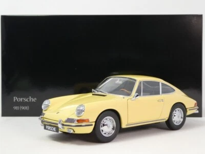 Kyosho Porsche 911 (901) Coupè yellow champagne 1964 1/18 08969Y - Immagine 1 di 4