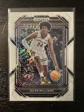 Jalen Williams 2023-24 Prizm Draft Picks White Sparkle #88