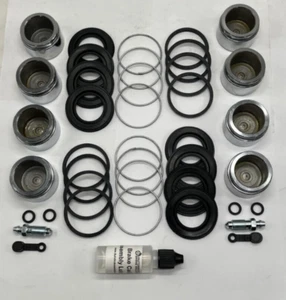 Kit de reconstrucción de calibradora delantera para pinzas delanteras Z32 Nissan 300ZX 4 ollas con pistones - Imagen 1 de 1