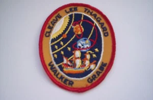 Aufnäher zur STS Mission 30  Raumfähre Atlantis ca  9 x7,5 cm - Picture 1 of 1