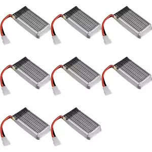 3D Flying FY8012 H107-A24 Battery 3.7v 380mAh 25c Li-Po RC 20mm x 8 Pack - Picture 1 of 4