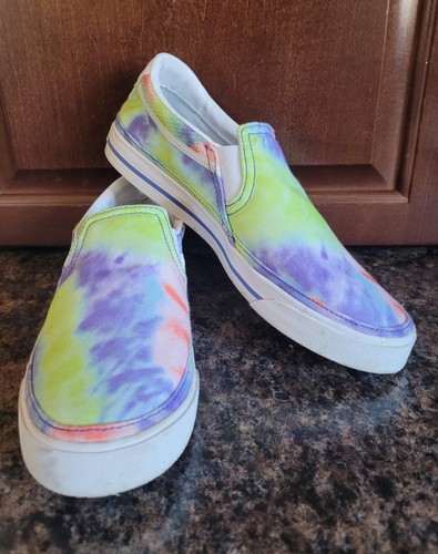 Nike Court Legacy sneaker slip on scarpa sportiva CZ1752 900 8 5 tie dye blu lime