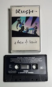 Rush - A Show Of Hands 1989 Cassette Tape Canadian Release  - Picture 1 of 7