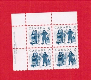 1962 # 398 PLATE BLOCK 1 # PB 1 UL MINT CANADA STAMPS JEAN TALON Ev1 - Picture 1 of 1