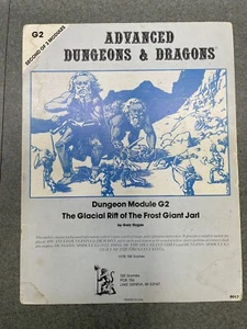 AD&D Modul G2 - The Glacial Rift Of the Frost Giant Jarl - True First Print - Bild 1 von 8