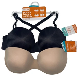 Warner's Bra Underwire Convertible Cushioned Contour No Digging No Poking 1693 - Picture 1 of 48