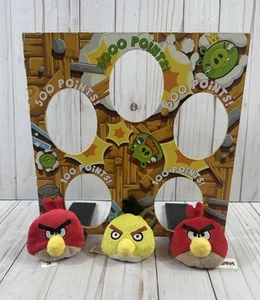 2011 RARO Angry Birds Bean Bag Lanzar Peluche Madera Juego de Mesa - Imagen 1 de 17