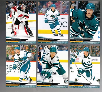 2024-25 Upper Deck Series 2 Base Team Sub Set San Jose Sharks - Image 1 of 2