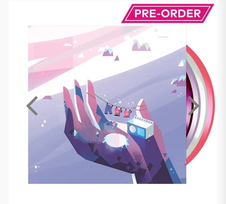 *SHIPS NOW* Steven Universe Vol. 1 Soundtrack (4x 10” Colored Vinyl) iam8bit - Image 1 of 1