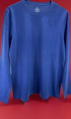 Camiseta de béisbol manga larga Kohl's azul real talla M Foto 1 de 4