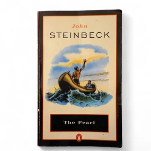 The Pearl by John Steinbeck Penguin Edition Vintage Paperback - Foto 1 di 4
