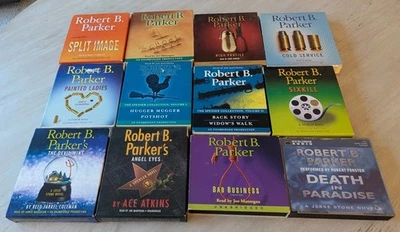 Robert B Parker Audiobook Lot of 12 CD Spenser Jesse Stone Joe Mantegna - Image 1 of 2