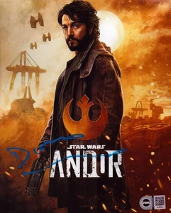 Diego Luna Signed 8x10 Photo Star Wars Cassian Andor SWAU #2 - Picture 1 of 1