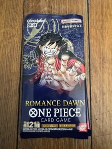 ONE PIECE Card Game Sealed 1 Booster Pack ROMANCE DAWN OP-01 Japanese TCG - Picture 1 of 2
