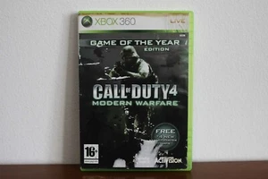 Call of duty 4 Modern Warfare Game Of The Year Edition - GOTY - XBOX360 Game PAL - Picture 1 of 2