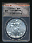 2020 W American Silver Eagle Dollar $1 MS 70 ANACS Graded Coin (A89) GCF