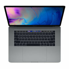 Apple MacBook Pro 15.4" (256 GB, Intel Core i7 8th Gen. 4.1GHz, 16GB) Space Gray - MR932LL/A - with Touch Bar and Touch ID