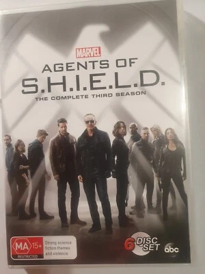 AGENTS OF S.H.I.E.L.D. - SEASON 3 - DVD 6 DISCS - R4 - VGC - FREE POST - image 1 of 2