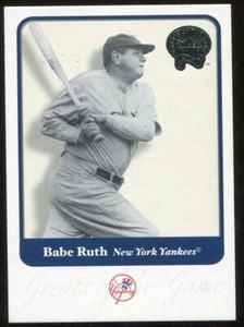 2001 Fleer Greats of the Game (Pick From List)