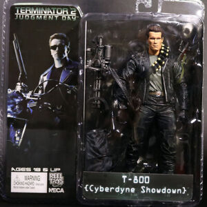 NECA Terminator 2 Judgment Day T-800  Cyberdyne Showdown Arnold 7" Action Figure